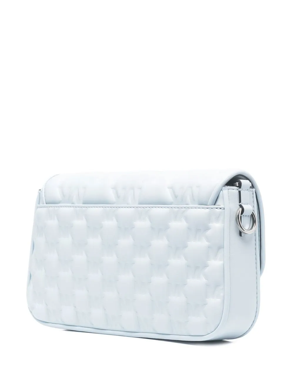 Michael Kors Bradshaw schoudertas met logo reliëf Blauw