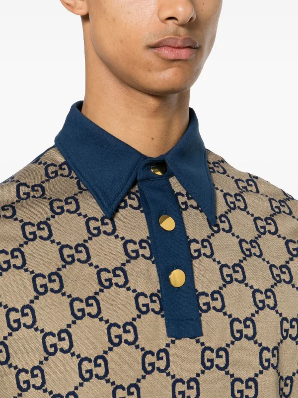 Gucci best sale monogram polo