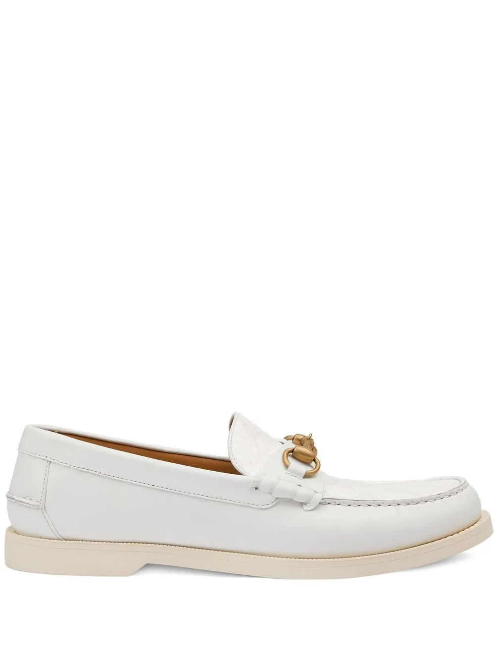 gucci loafer weiss