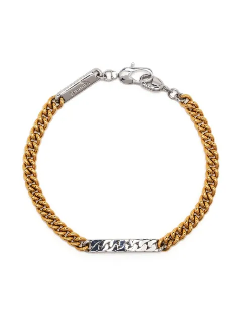 Capsule Eleven Power Tag two-tone bracelet