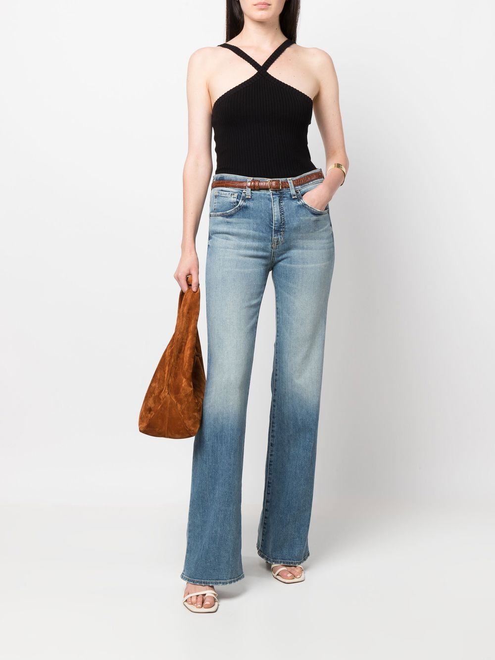 Nili Lotan High waist jeans - Blauw
