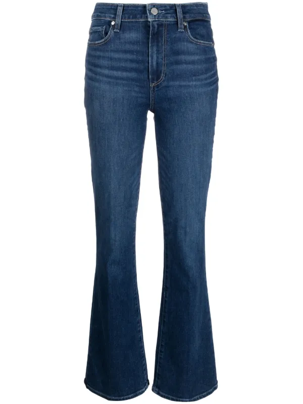 PAIGE flared-leg Skinny Jeans - Farfetch