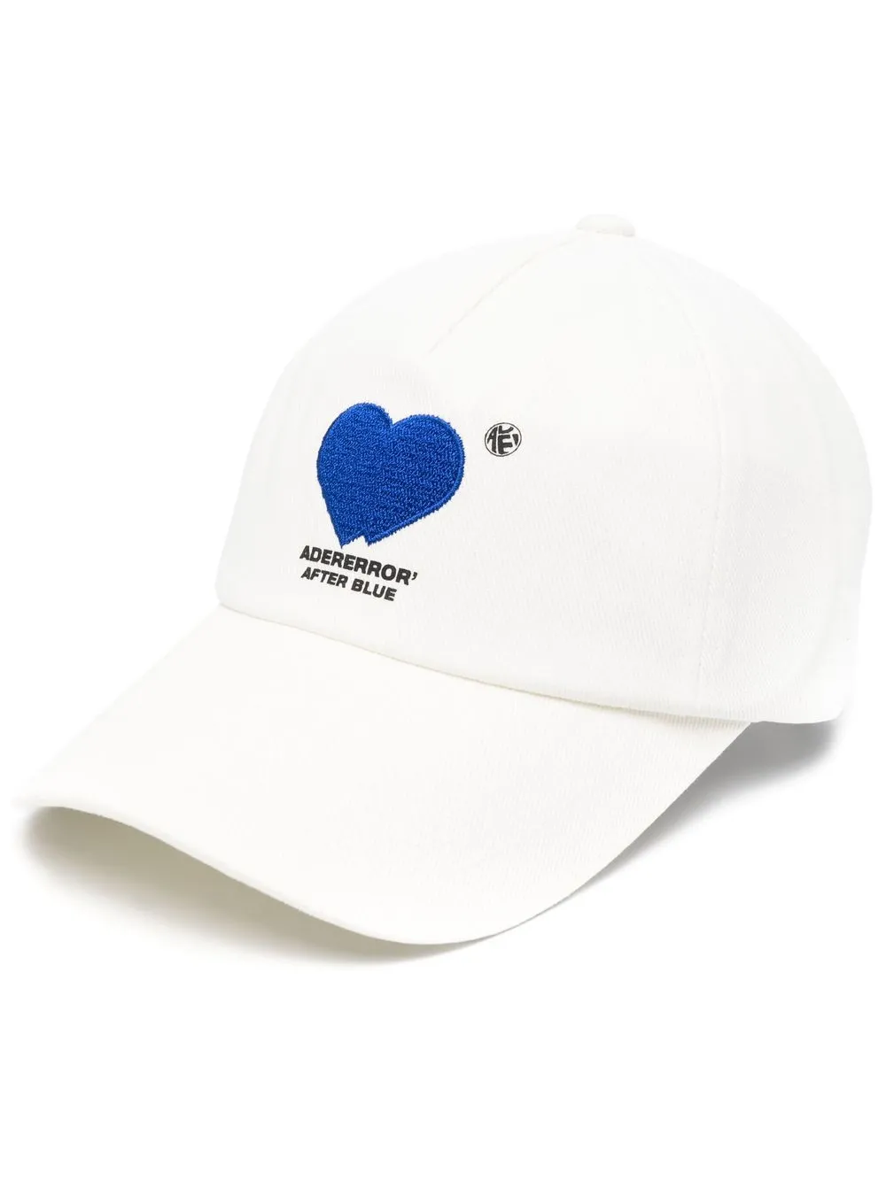 

Ader Error embroidered baseball cap - White