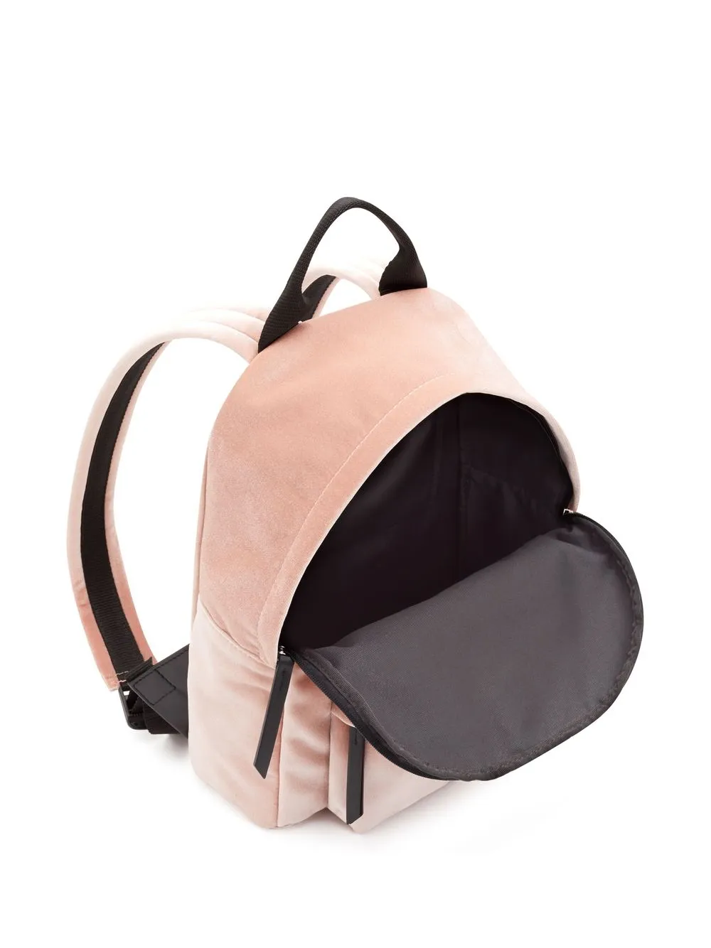 Giuseppe Zanotti embroidered-logo Velvet Backpack - Farfetch