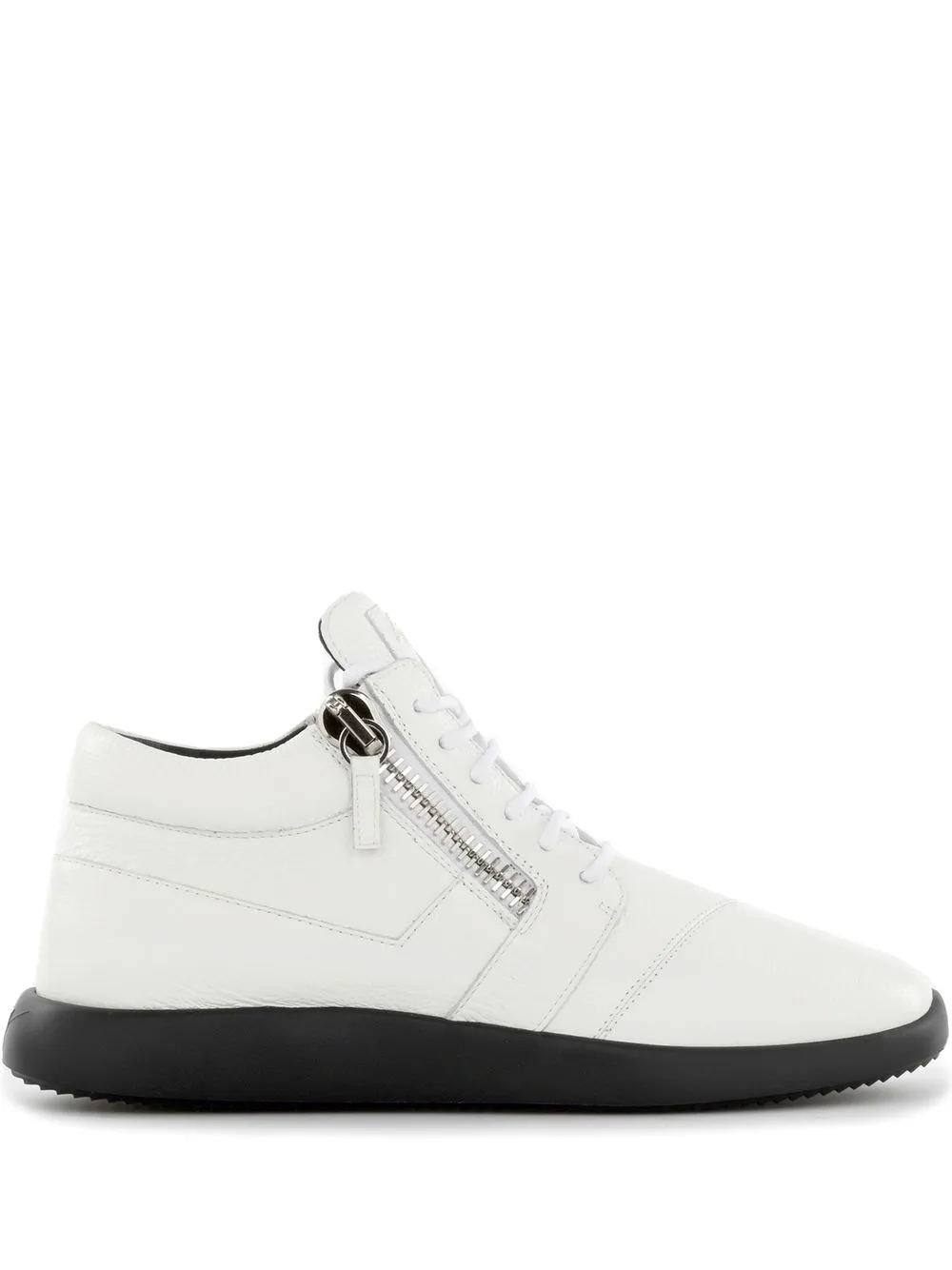 

Giuseppe Zanotti zip-detail high-top sneakers - White