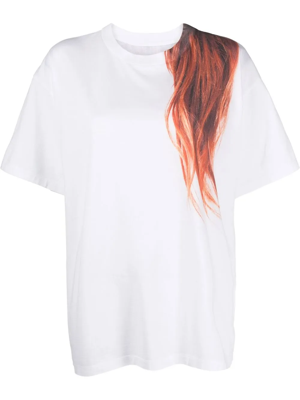 

MM6 Maison Margiela playera con estampado gráfico - Blanco