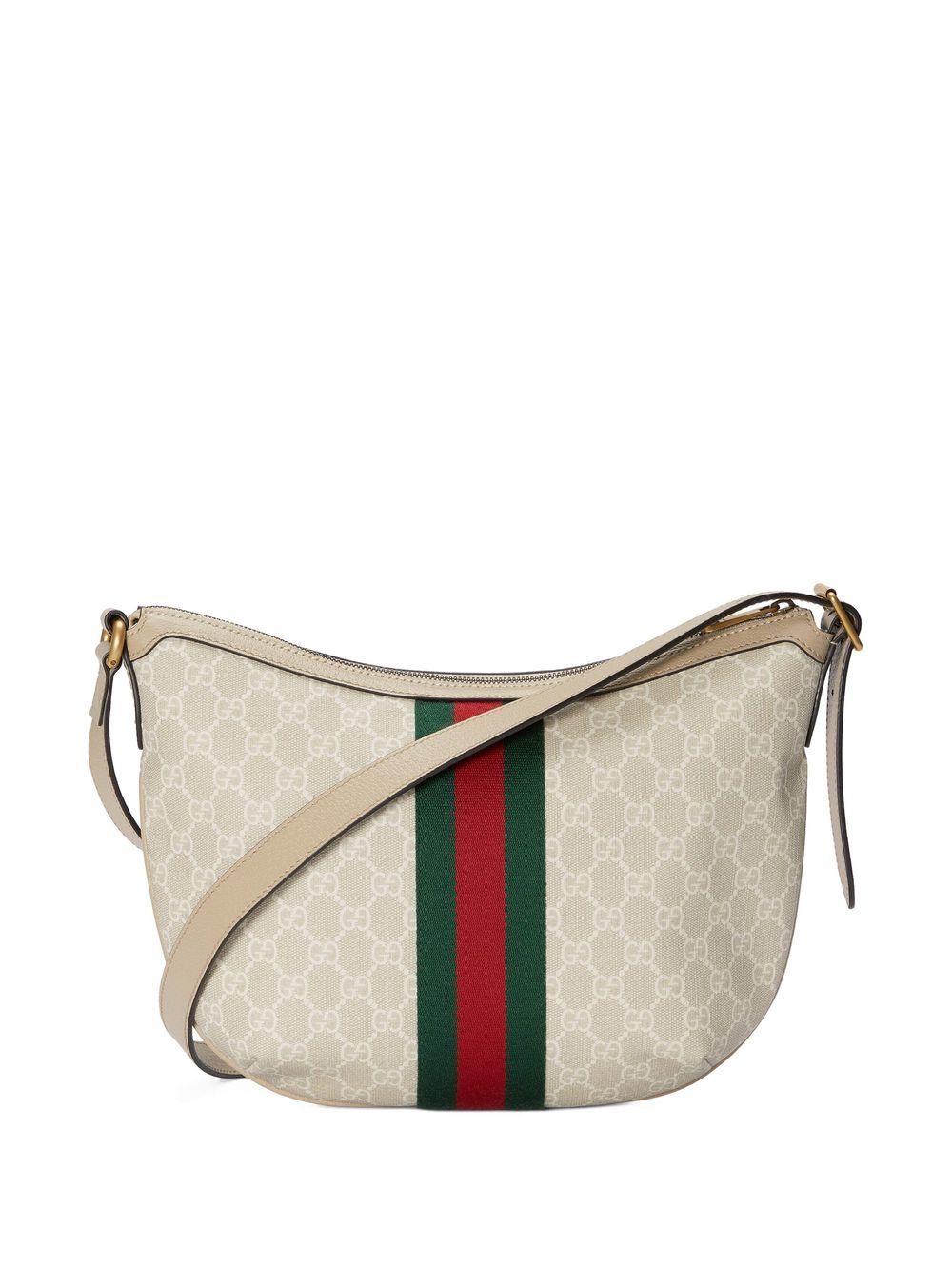 Gucci Ophidia Gg Small Shoulder Bag In White