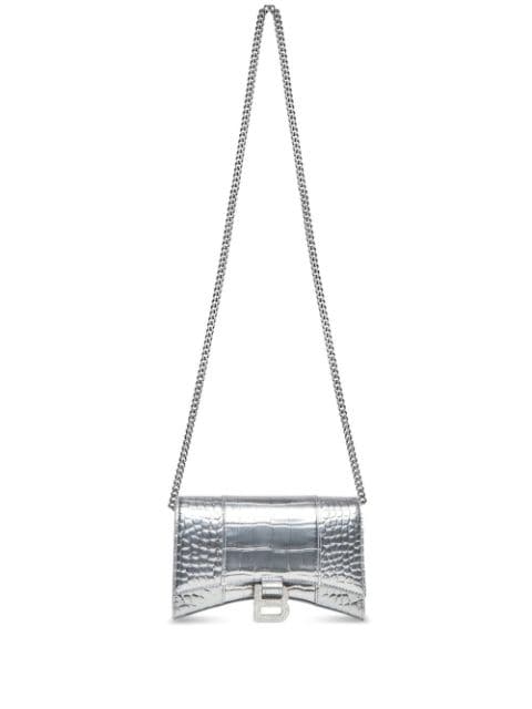 Balenciaga Hourglass chain wallet