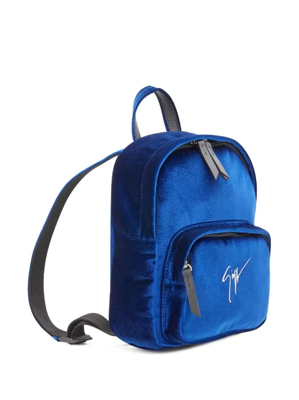 Giuseppe Zanotti Kilo XS Velvet Backpack - Farfetch