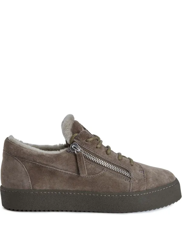 brown giuseppe sneakers