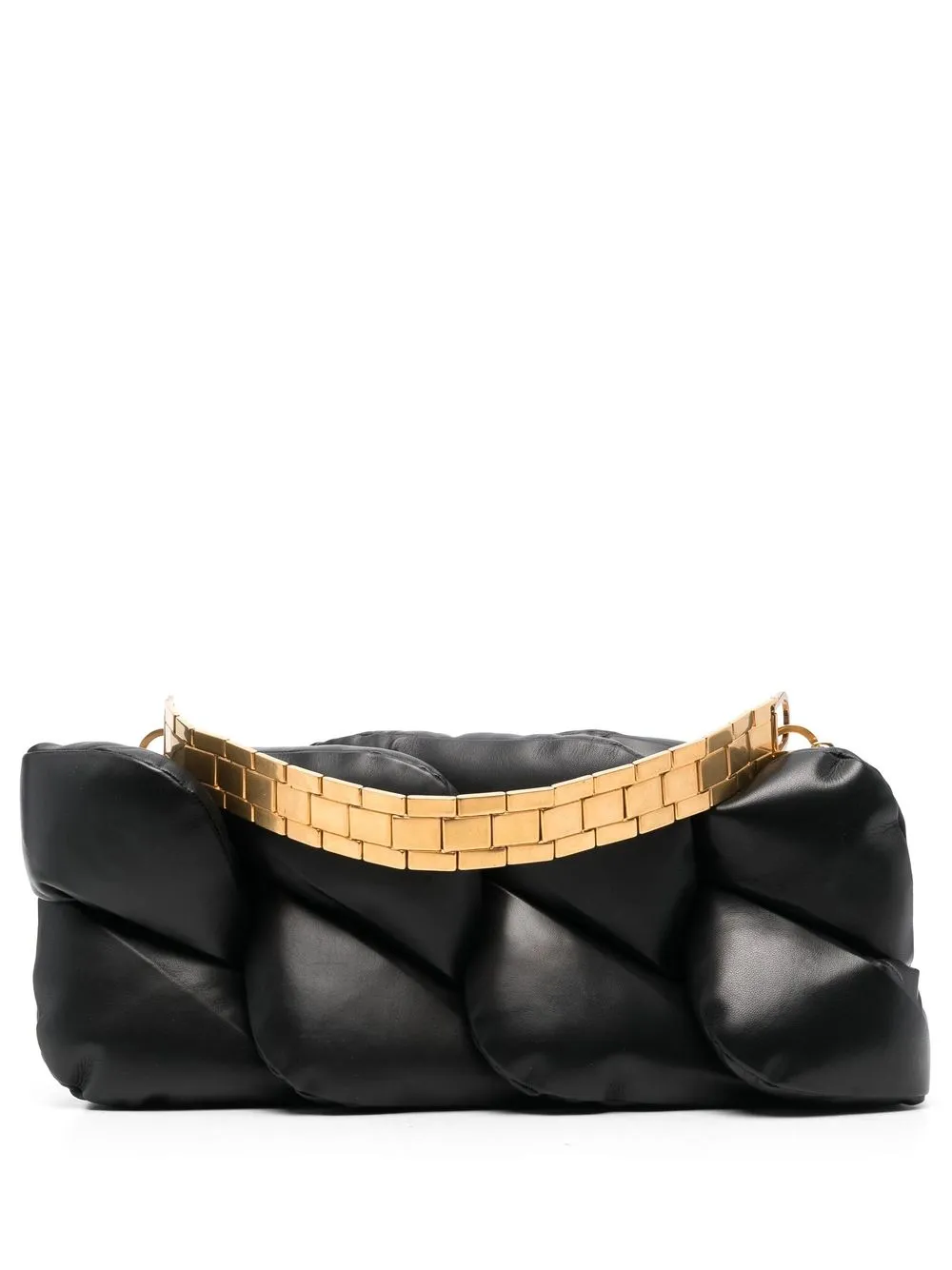 

Balmain thick braided-design tote bag - Black