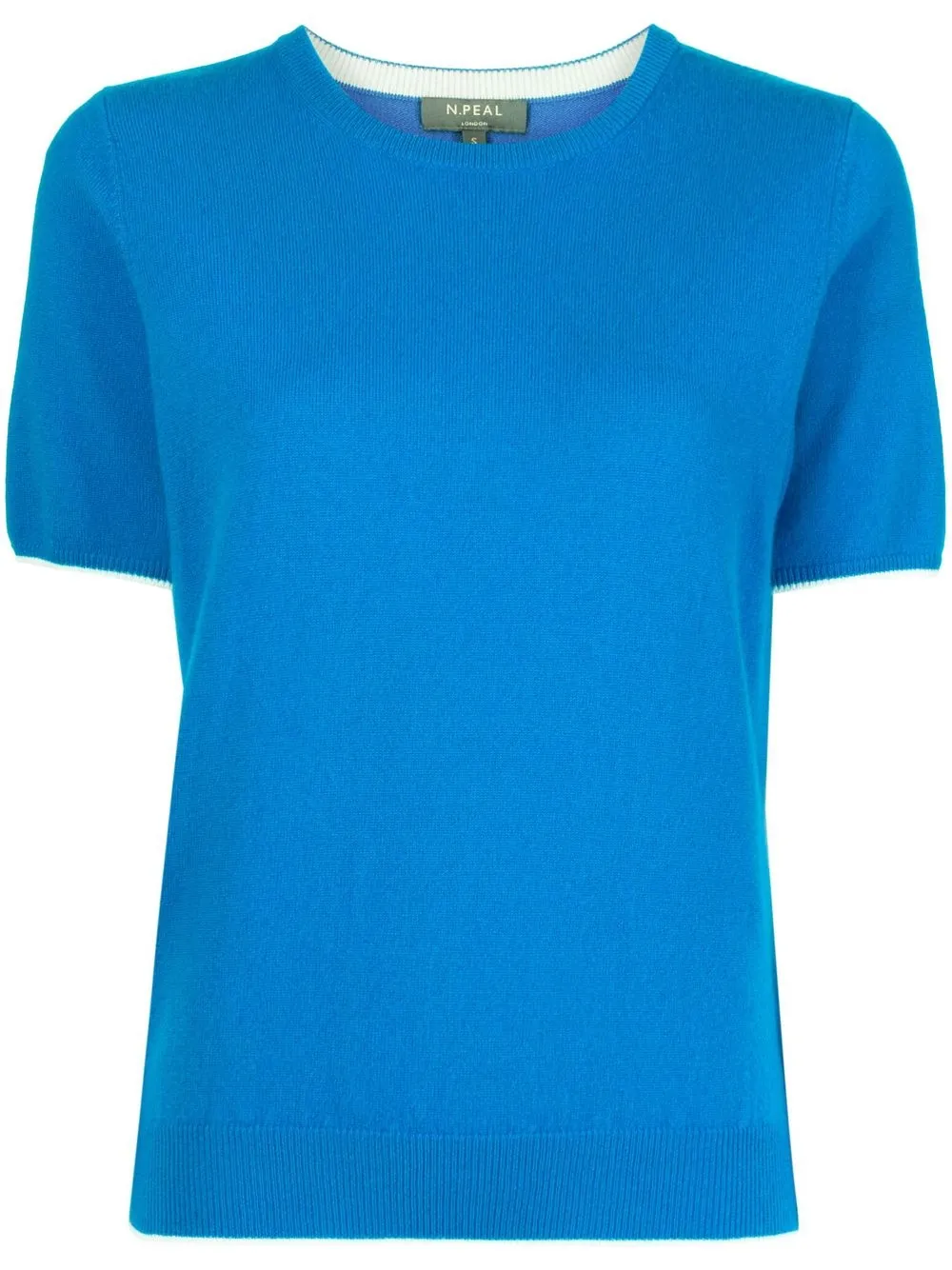 

N.Peal playera con cuello redondo - Azul