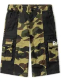 A BATHING APE® 1St Camo pocket shorts - Brown