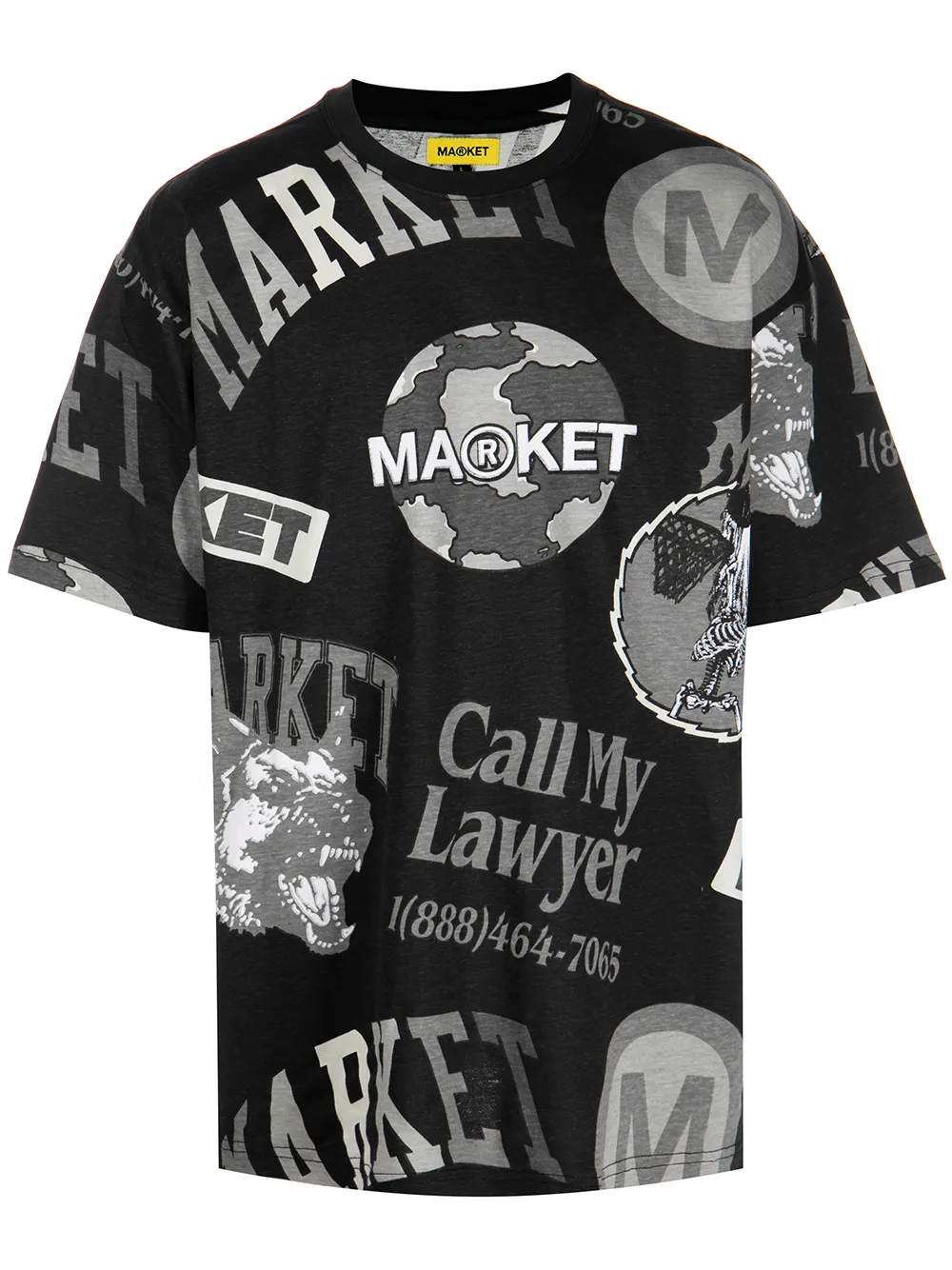 

MARKET playera Market Monogram - Negro