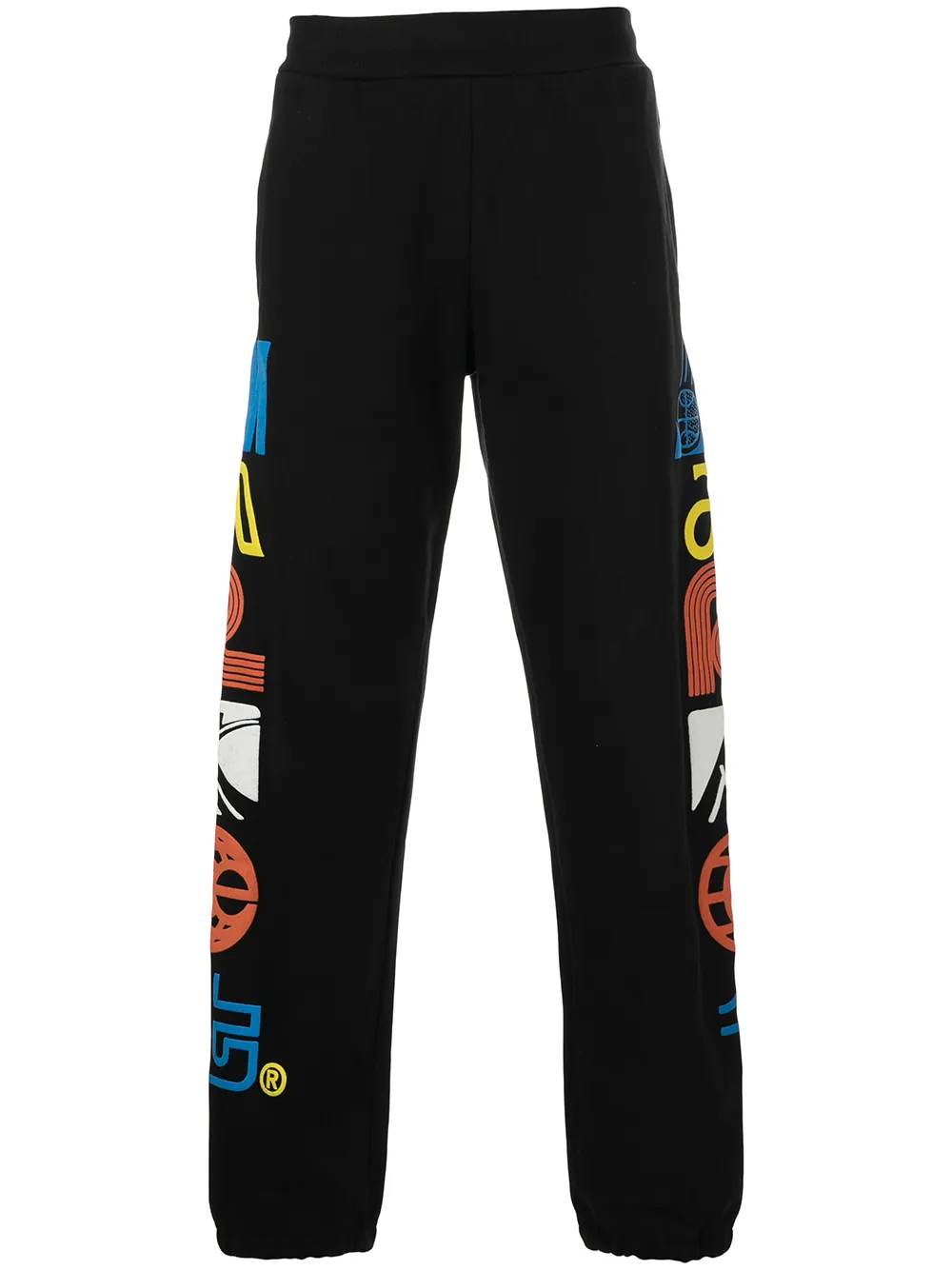 

MARKET Air Puff printed track pants - Black