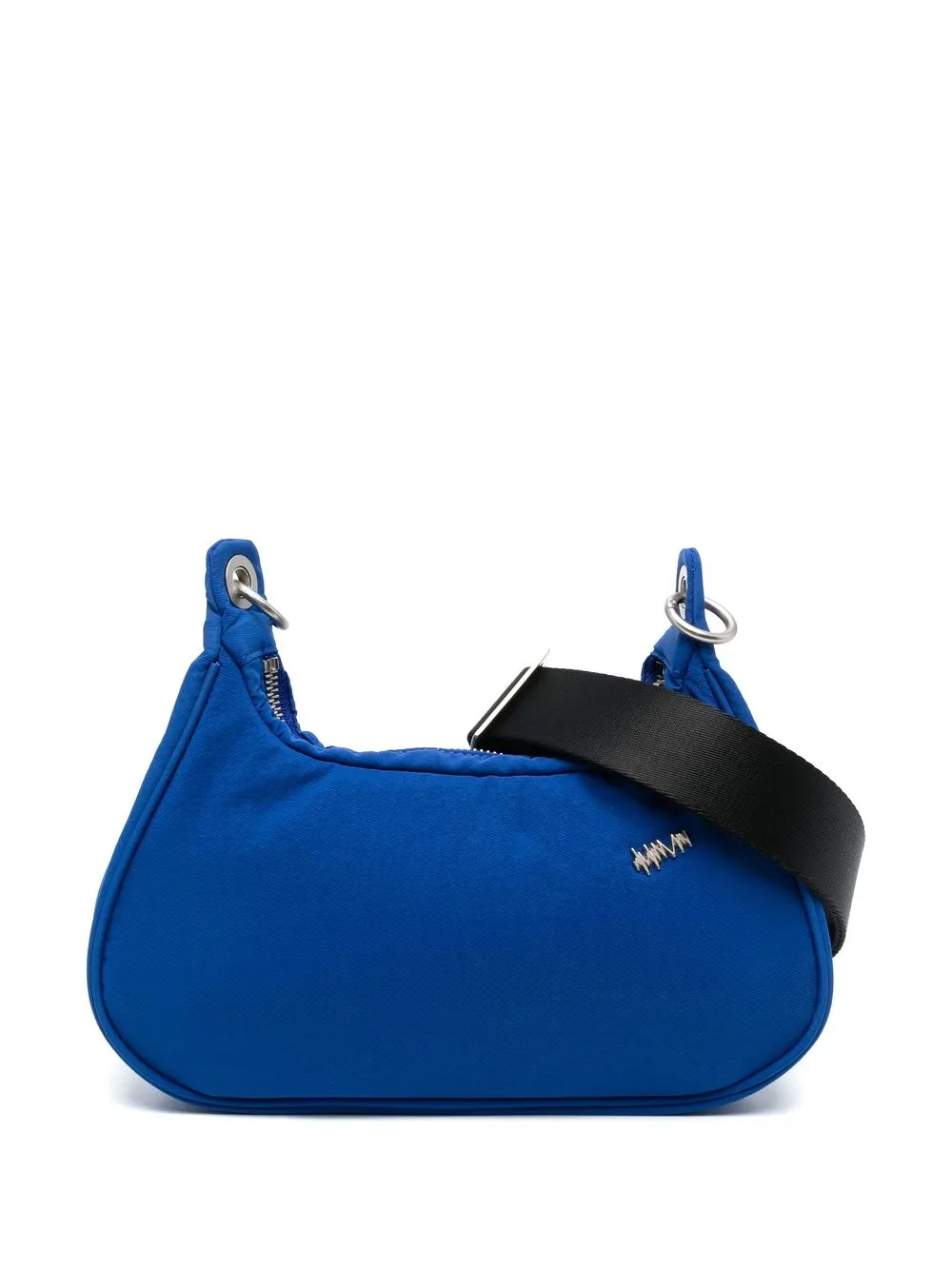 

Ader Error tote Hobo con dije del logo - Azul