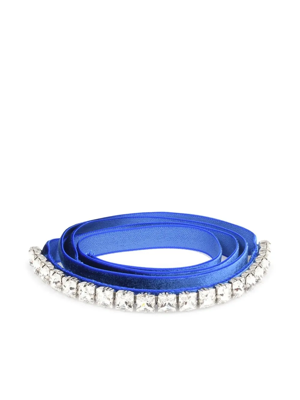 

Giuseppe Zanotti Elodie crystal-embellished choker necklace - Blue
