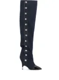 Giuseppe Zanotti Harper denim knee-length boots - Black