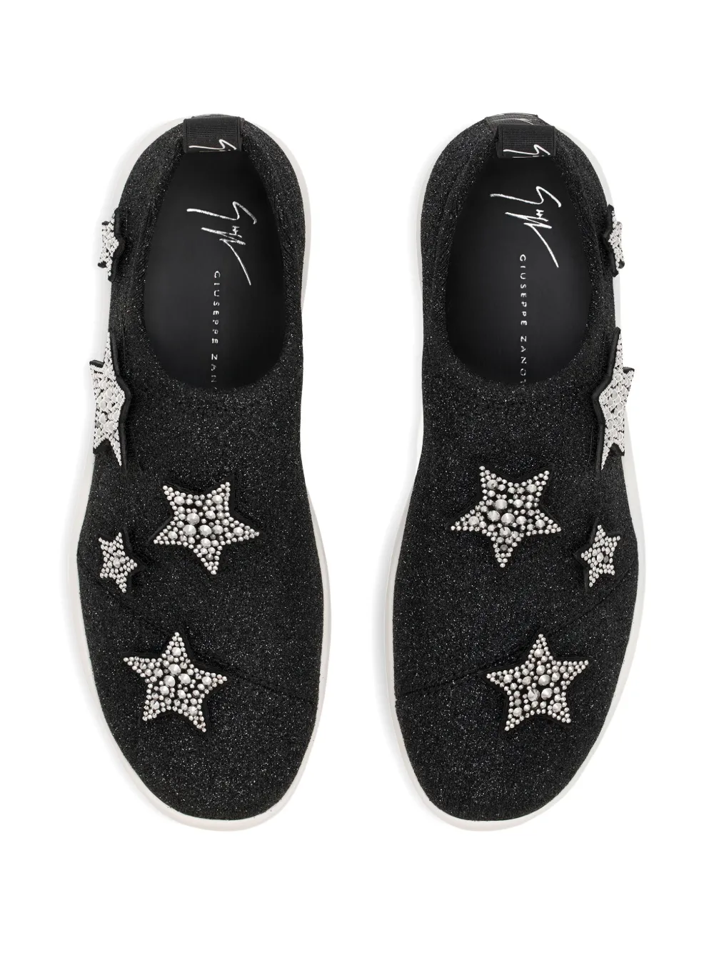 Giuseppe Zanotti rhinestone-embellished star patches | Image 2