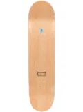 Maharishi logo-print detail skateboard - Brown