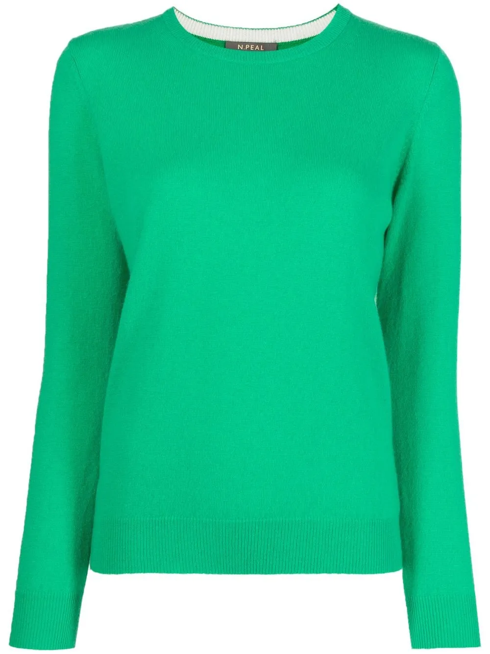 

N.Peal crew-neck cashmere jumper - Green