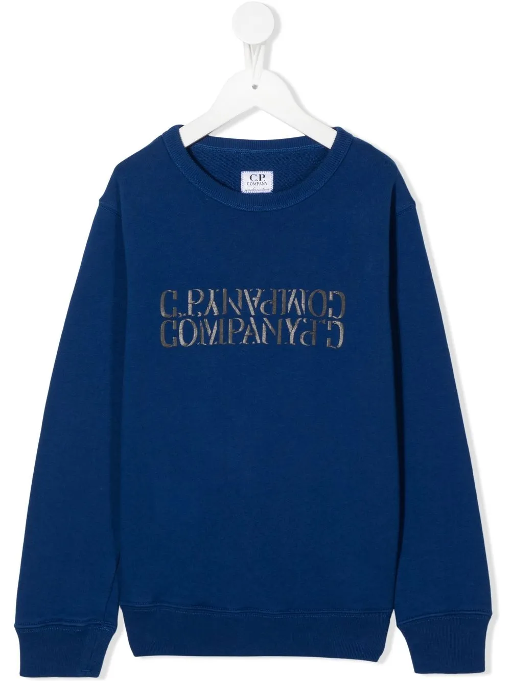 

C.P. Company Kids sudadera con logo - Azul