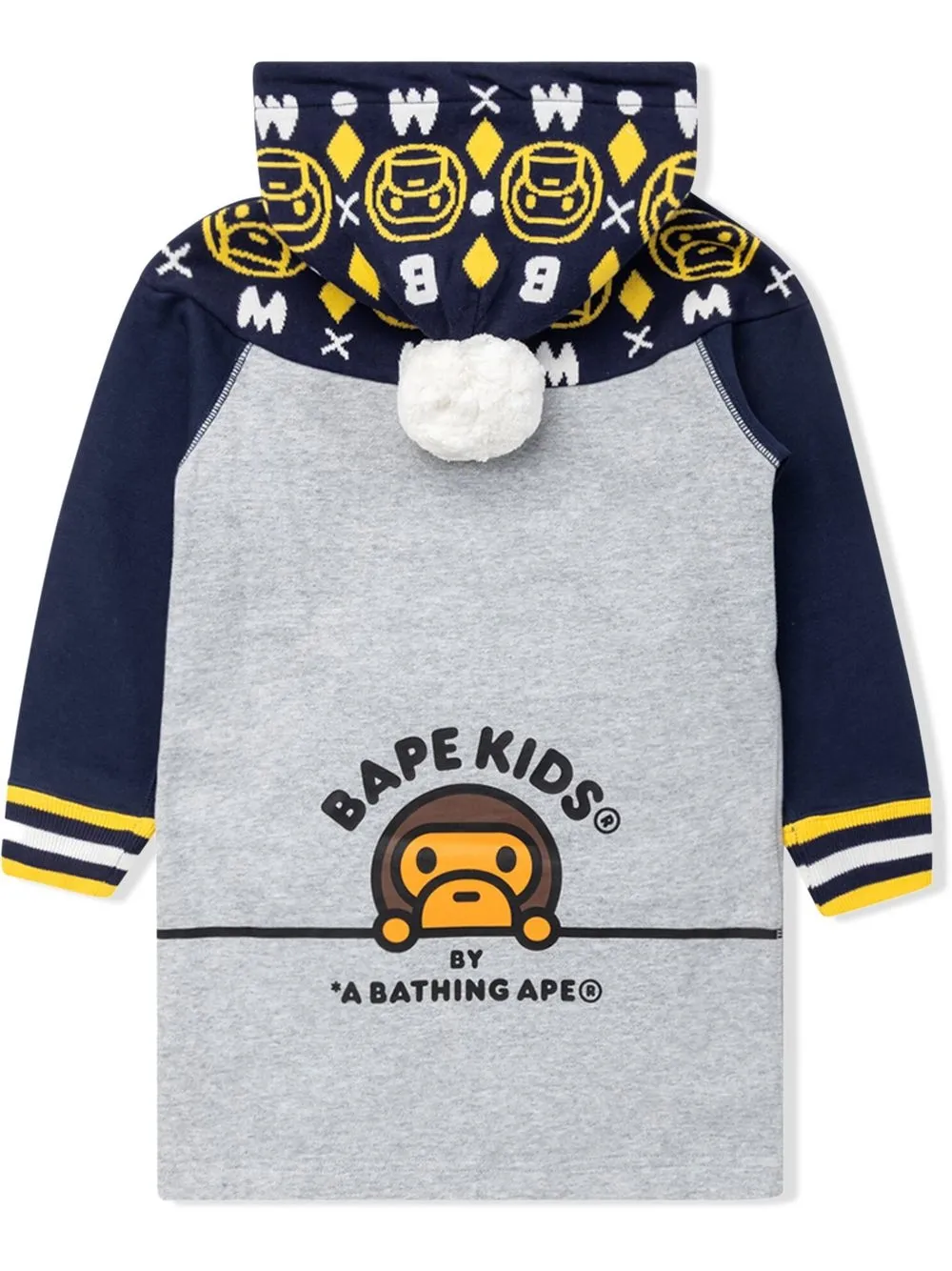 A BATHING APE® Sweater met print - Blauw