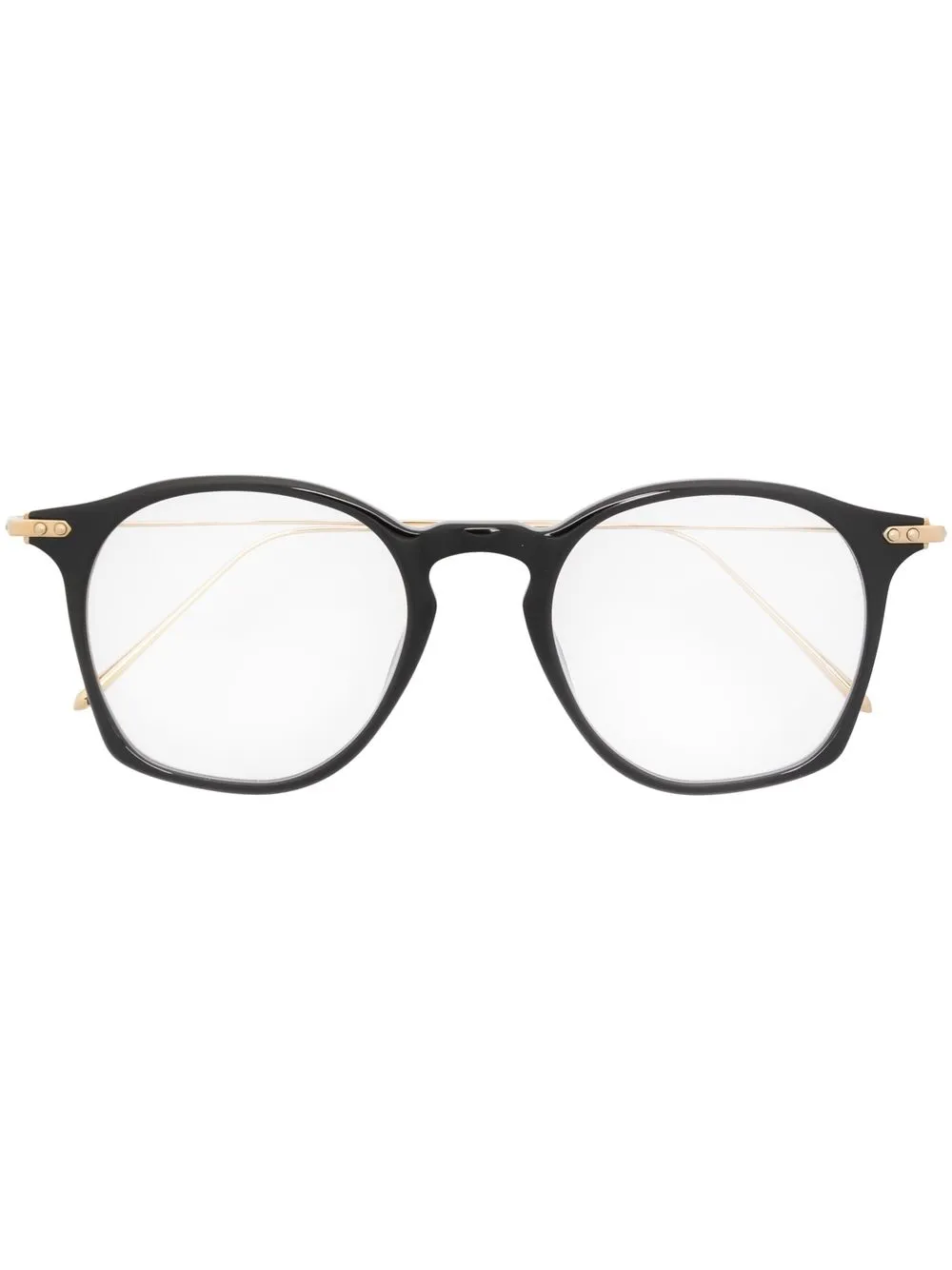 

Linda Farrow round-frame glasses - Black
