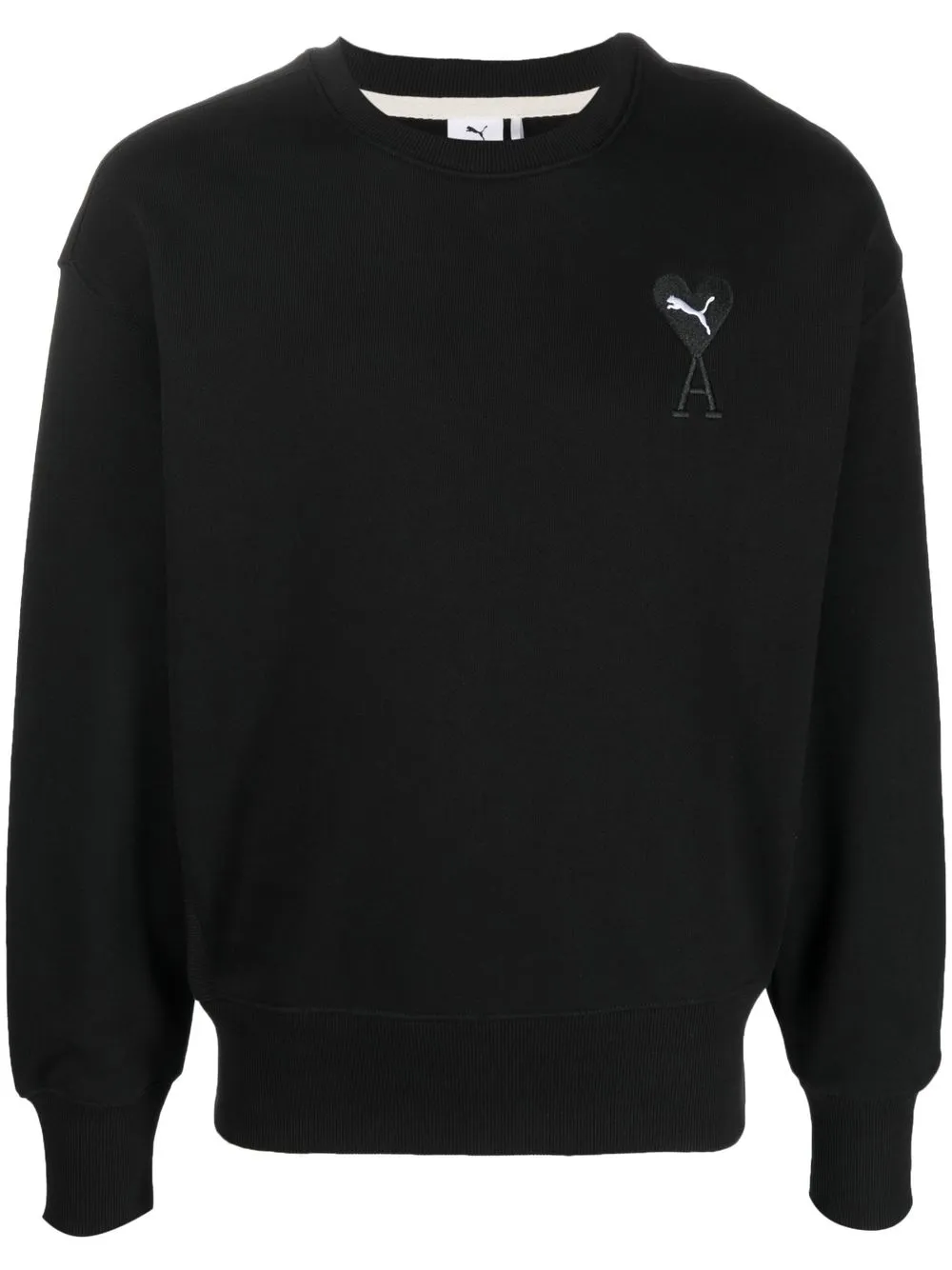 

PUMA sudadera con parche del logo - Negro
