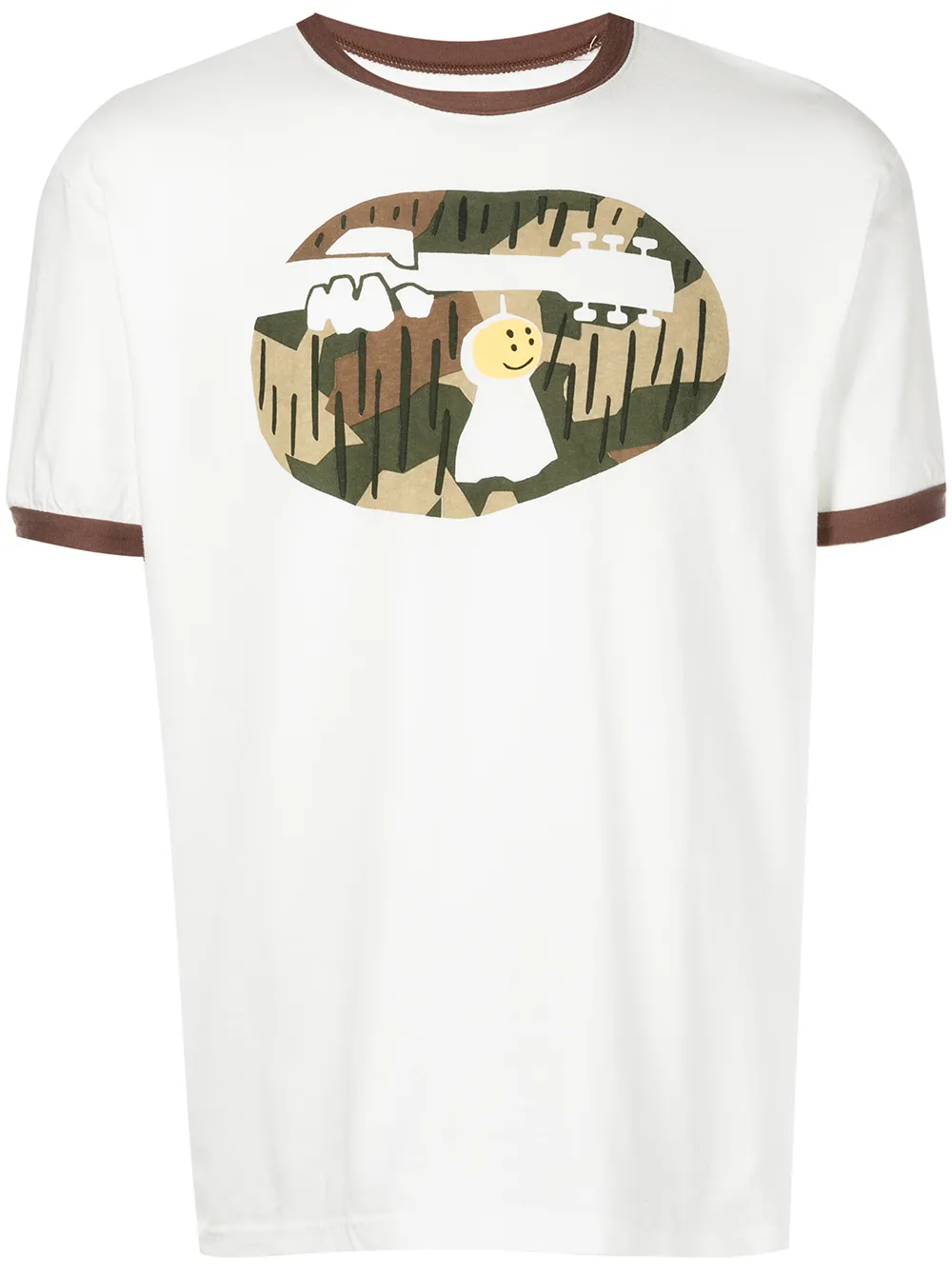 

Kapital playera Camo Rain Boy Woodstock - Blanco