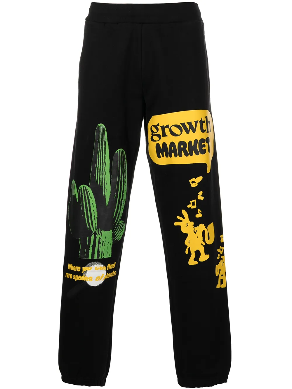 

MARKET pants con estampado Growth Market - Negro