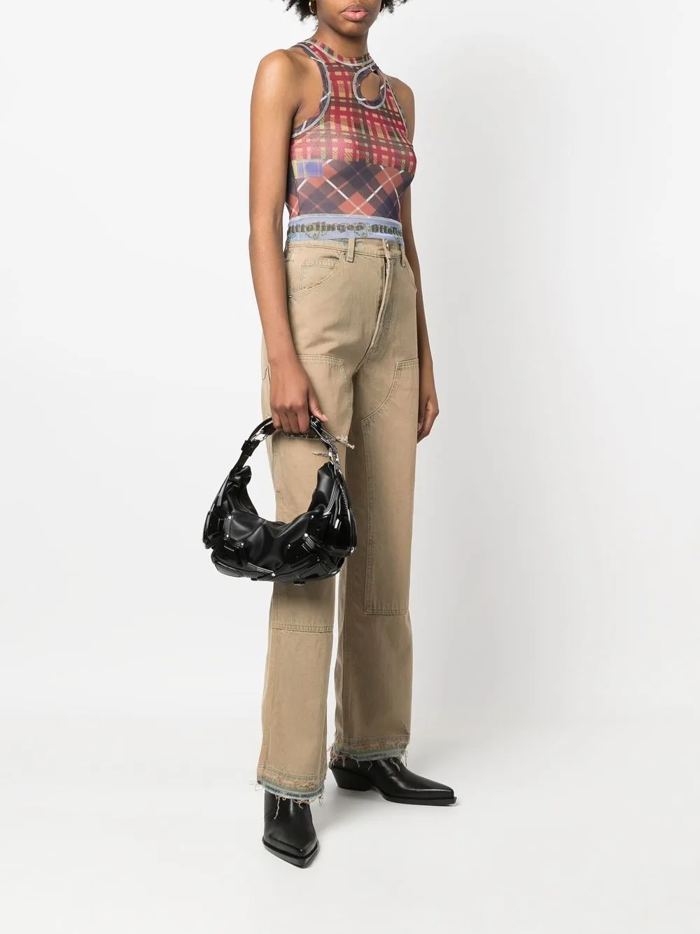 Innerraum Shopper met studs Zwart