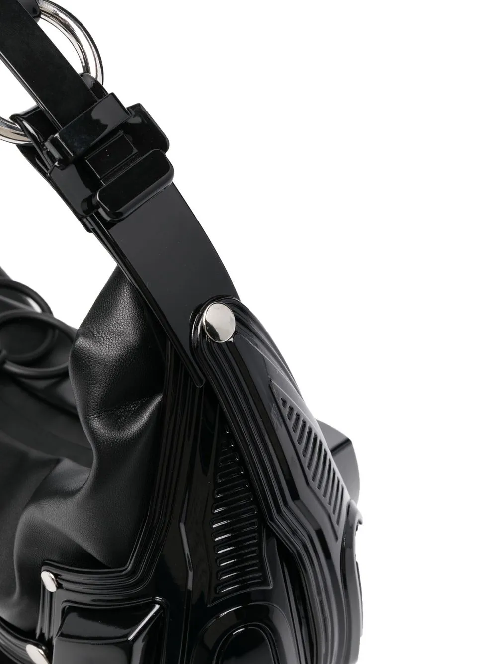 Innerraum Shopper met studs Zwart