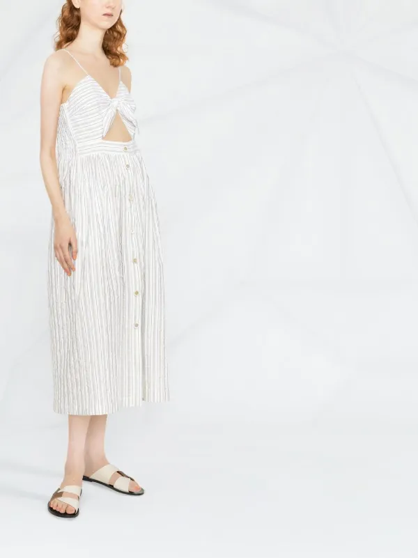 Erika Cavallini cut-out A-line Dress 