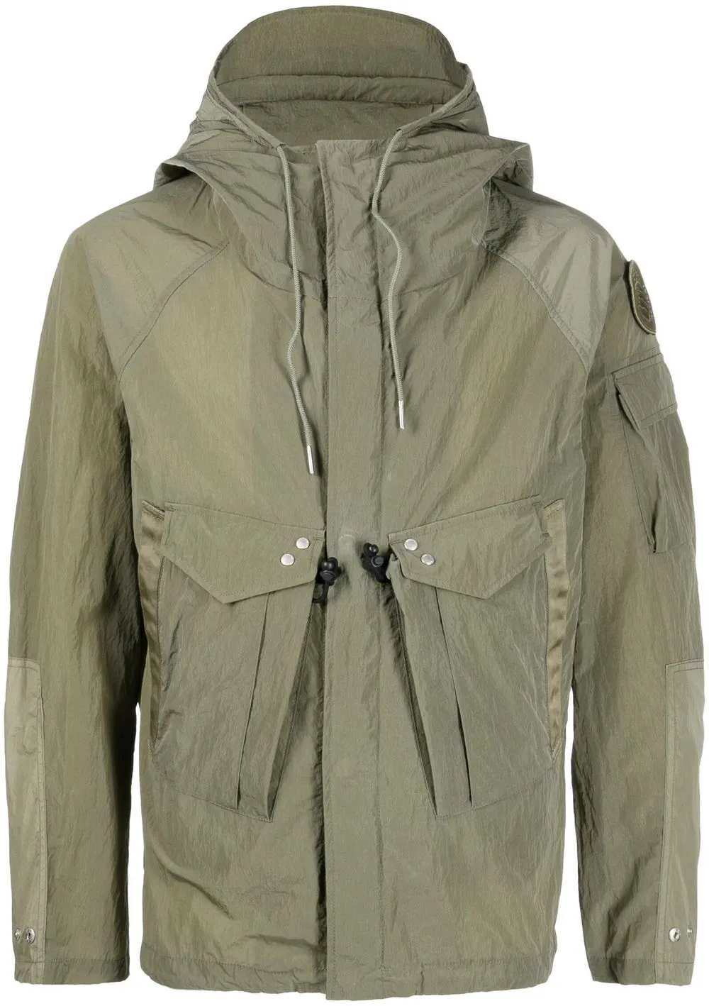 

Blauer Lonnie hooded filed jacket - Green