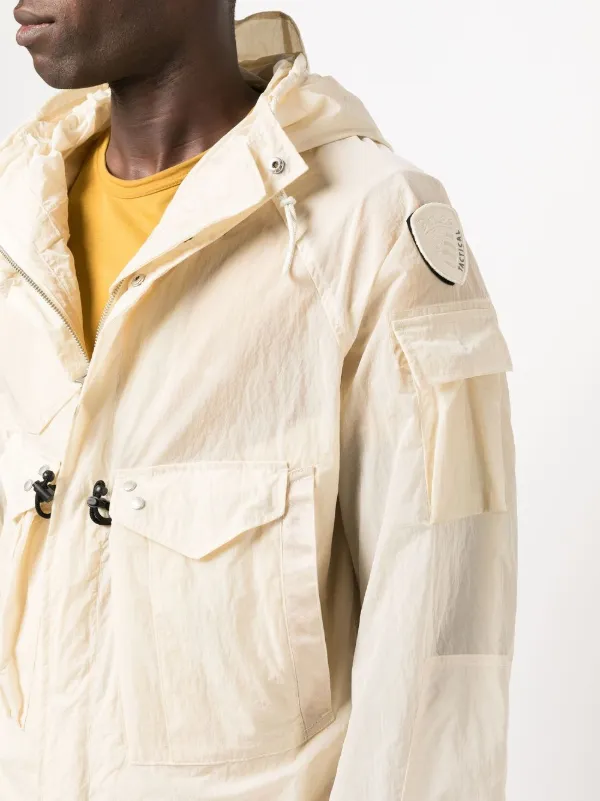 Blauer Lonnie Hooded Field Jacket - Neutrals