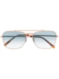 Ray-Ban New Caravan sunglasses - Metallic