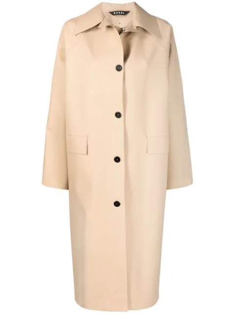 KASSL Editions single-breasted button coat
