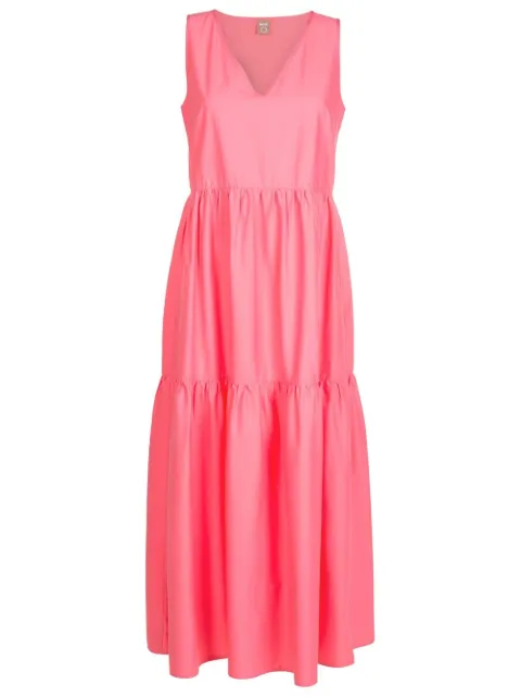 BOSS Vestido midi com camadas