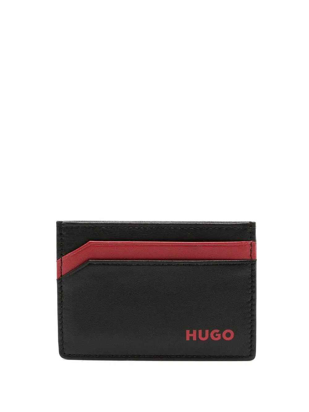 Hugo Logo Cardholder Wallet In Black