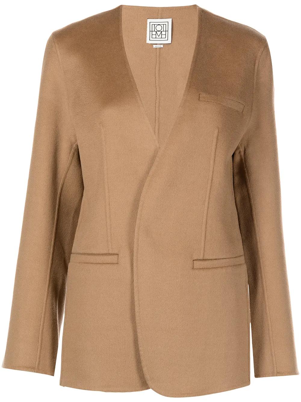 

TOTEME blazer oversize slip-on - Marrón