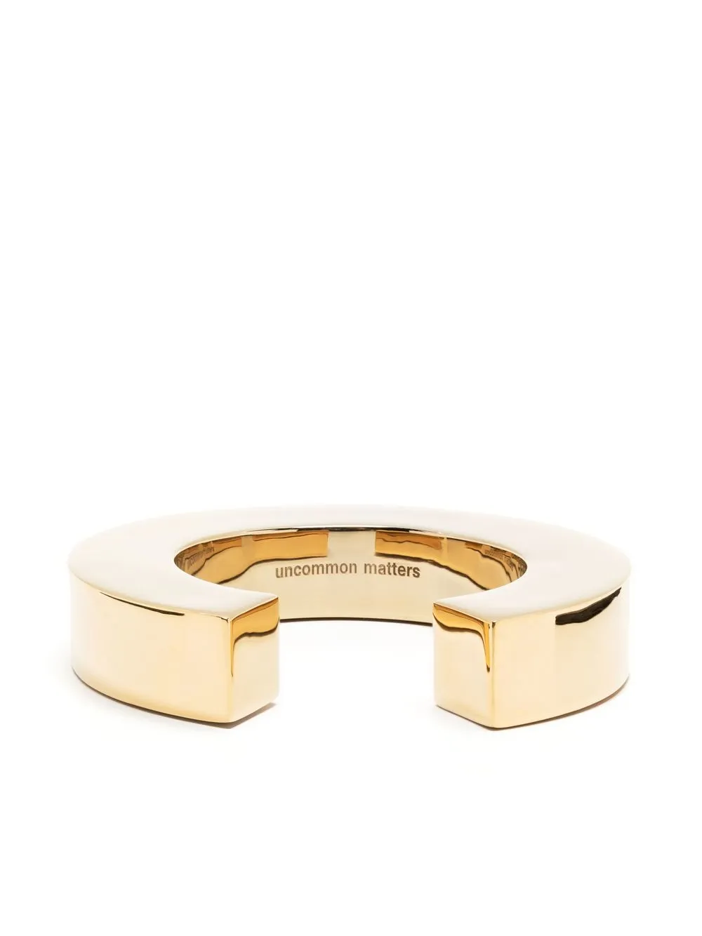 

Uncommon Matters brazalete Aperture con diseño abierto - Dorado