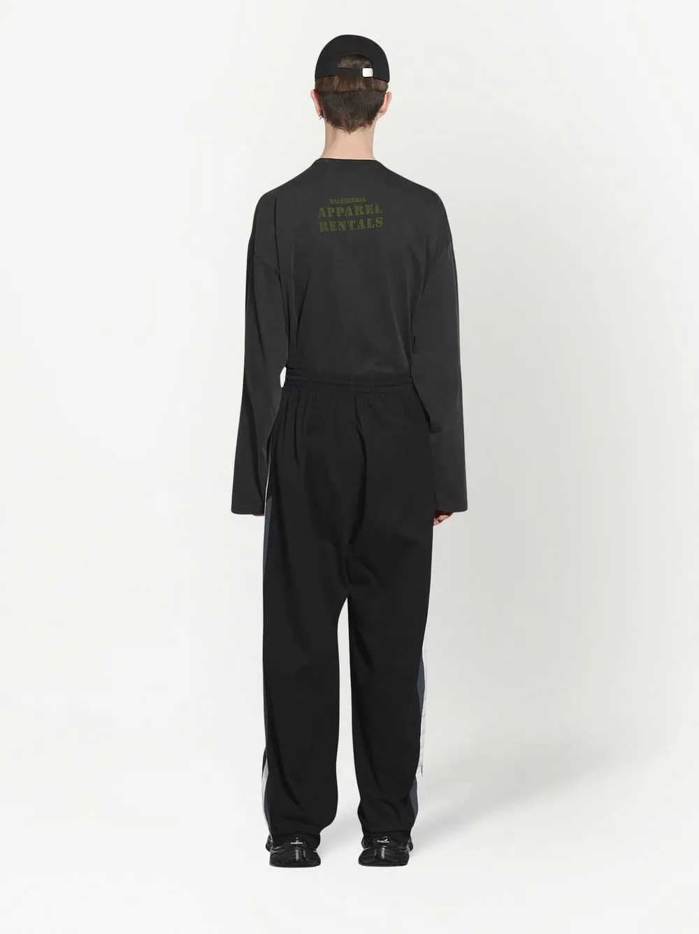 Balenciaga Logo embroidered Tracksuit Pants Farfetch balenciaga-logo-embroidered-tracksuit-pants-farfetch