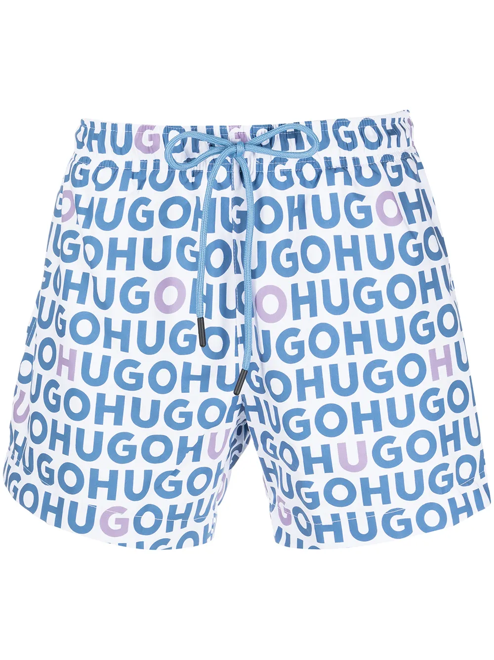 

BOSS all-over logo print swimming trunks - Multicolour