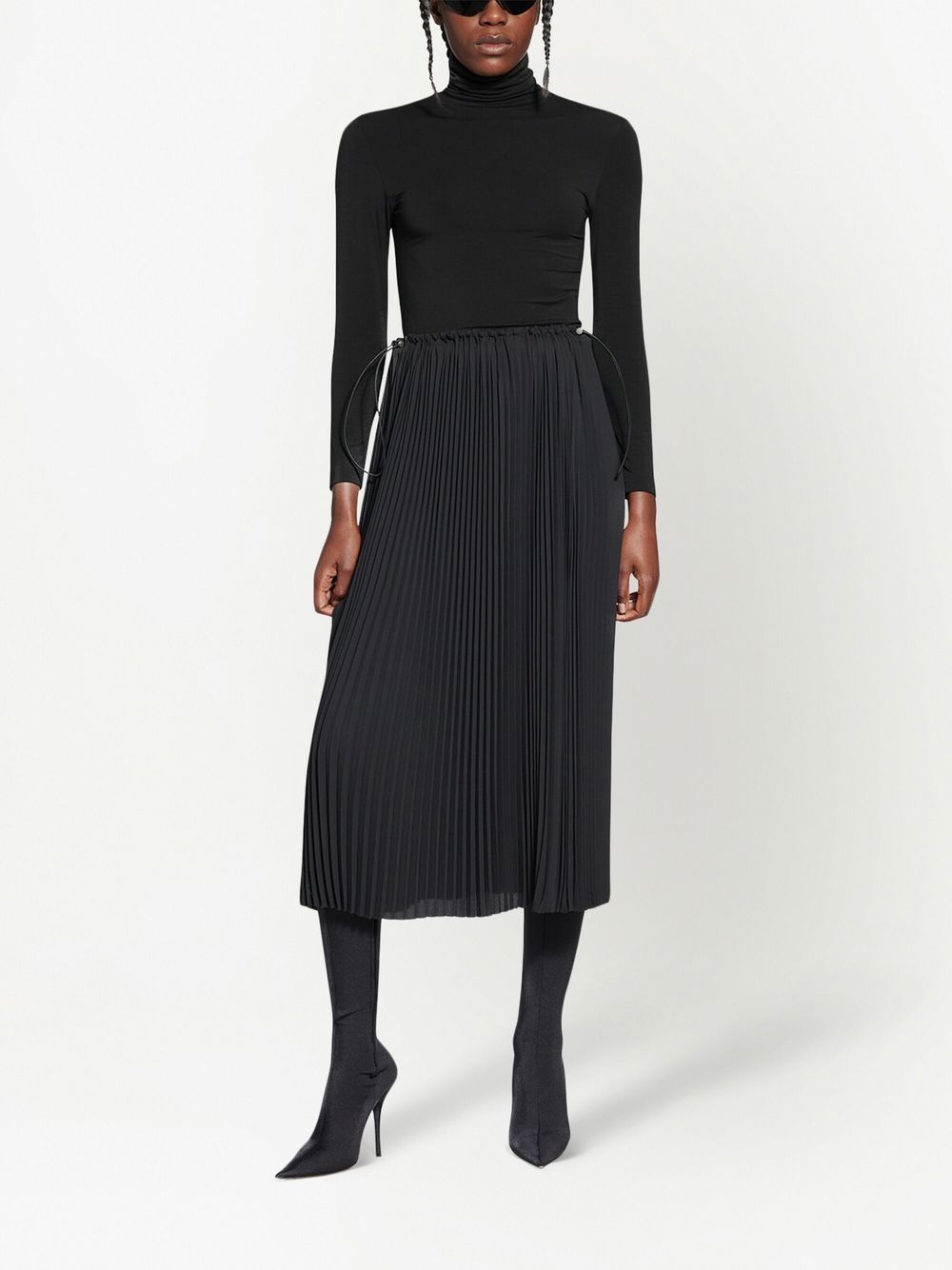 Image 2 of Balenciaga fully-pleated midi skirt