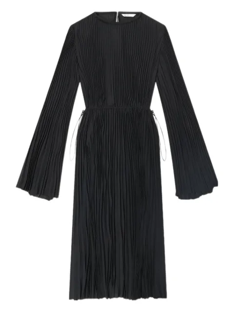 Balenciaga pleated midi dress