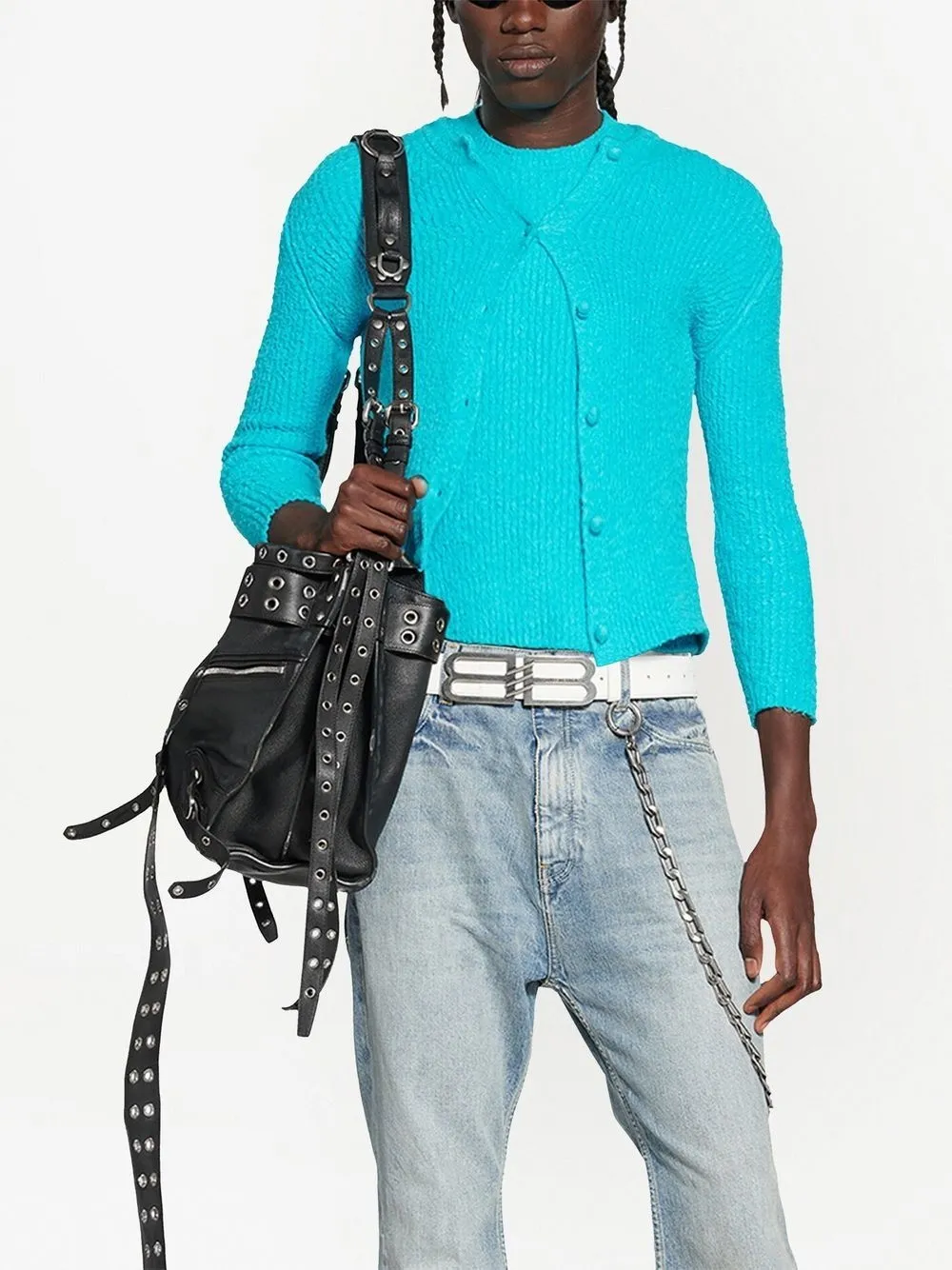 Balenciaga buttonfastening Knit Cardigan Farfetch