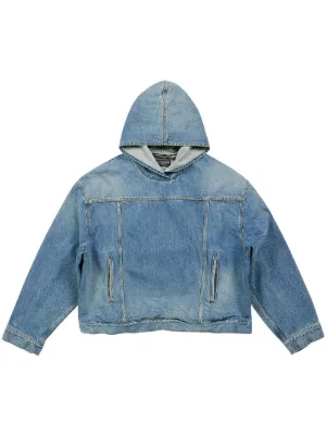 Hooded Denim Jacket -  Canada