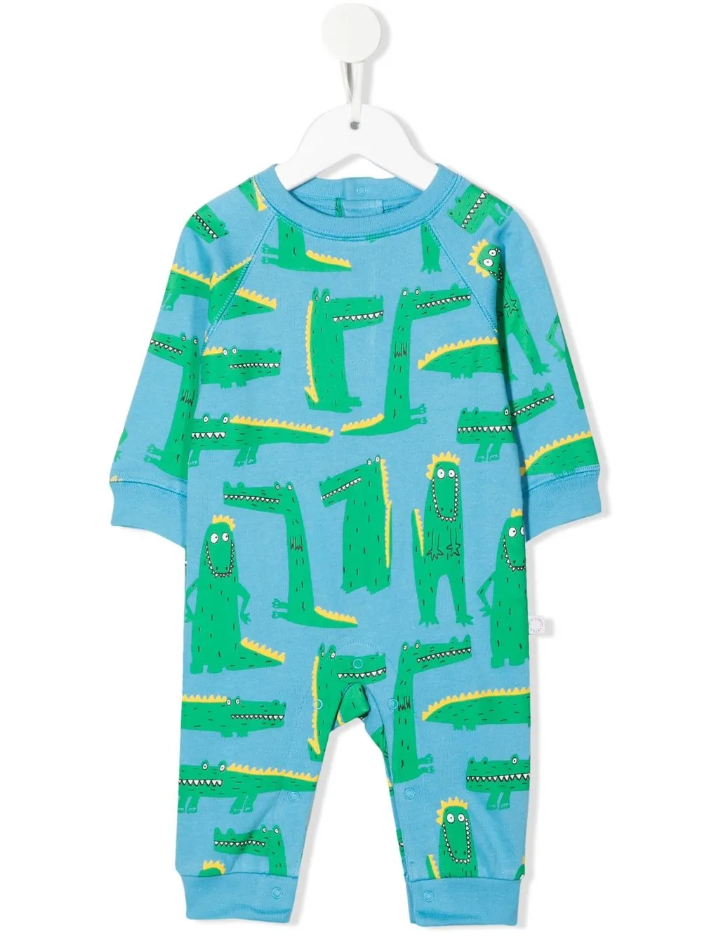 

Stella McCartney Kids romper con estampado gráfico - Azul