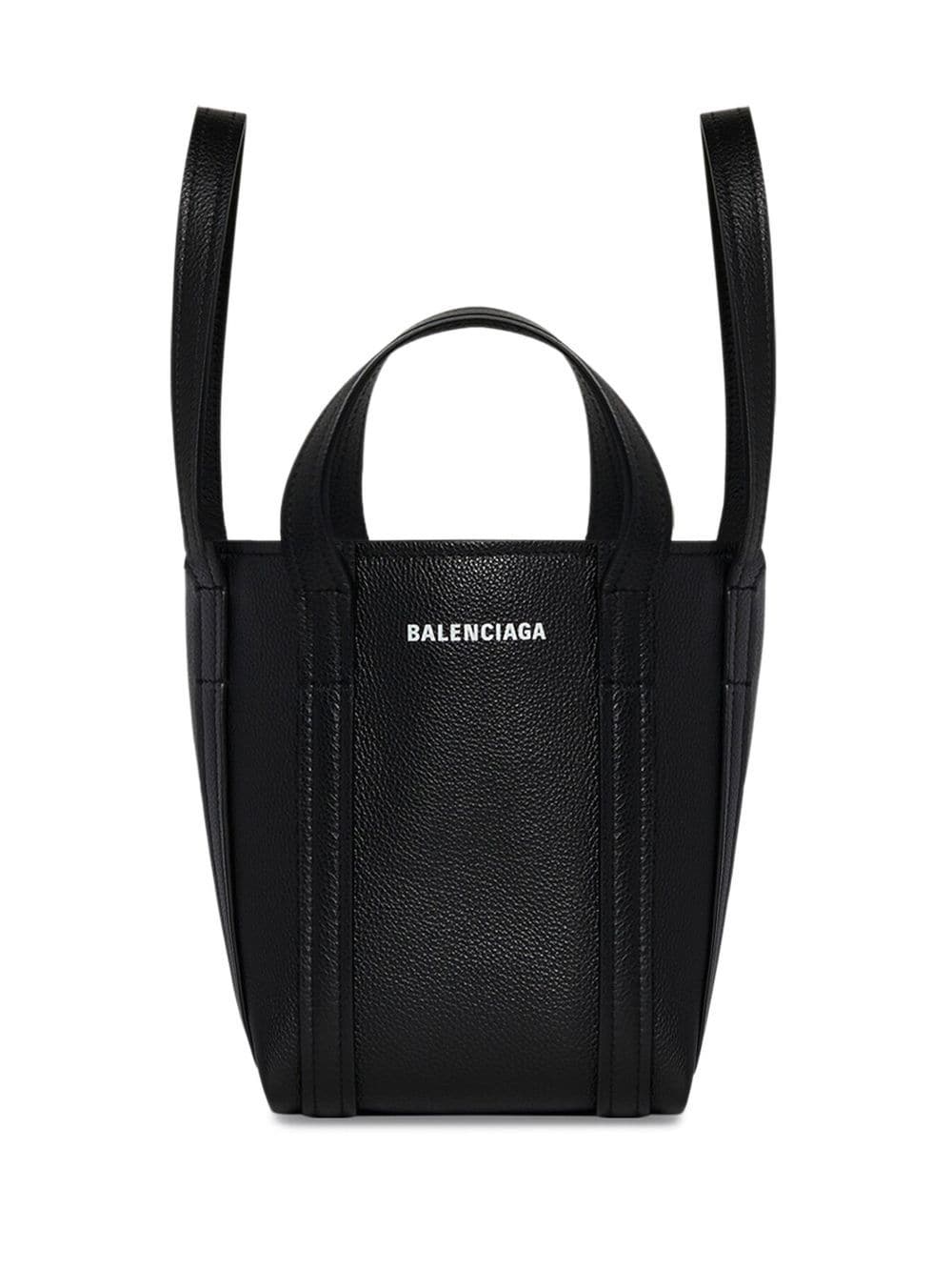 Shop Balenciaga Everyday Xs North-south Tote Bag In Black